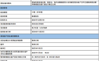 工商银行：将于2025年1月24日派发中期股息每10股1.434元