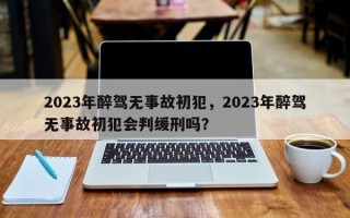 2023年醉驾无事故初犯，2023年醉驾无事故初犯会判缓刑吗？