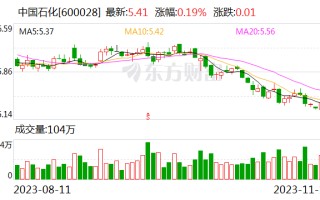 中国石化：控股股东拟10亿元-20亿元增持公司A股及H股股份