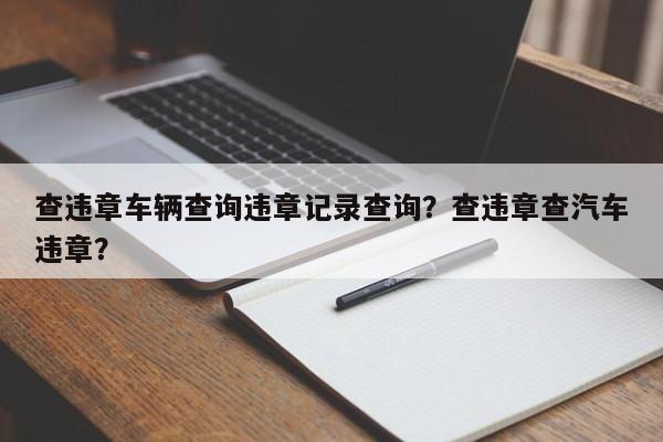 查违章车辆查询违章记录查询？查违章查汽车违章？-第1张图片-沐栀生活网