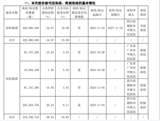 刚刚“卖掉”一家A股！杉杉系又有司法冻结-第1张图片-沐栀生活网