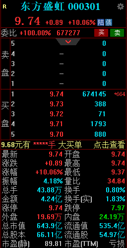 控股股东拟大手笔增持 东方盛虹触及涨停-第2张图片-沐栀生活网