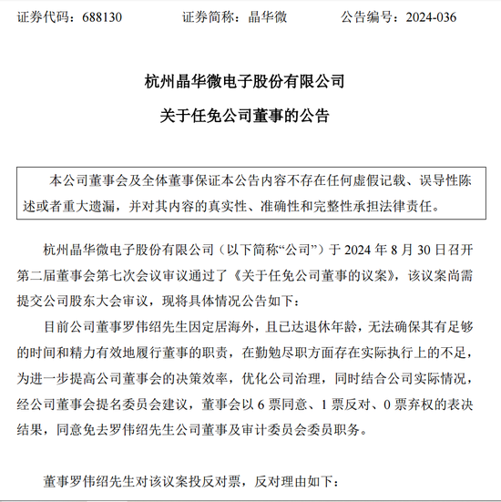 涉嫌信披违法违规！知名芯片股晶华微，被立案！-第5张图片-沐栀生活网