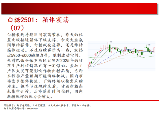 中天期货:生猪底部大震荡 白糖箱体震荡-第15张图片-沐栀生活网